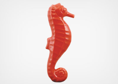 Seahorse – Red – 2×5
