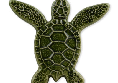 Turtle Both Up – Green – 5×5