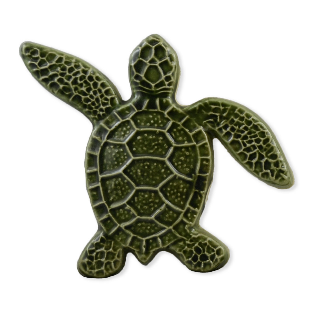Turtle Left Up – Green – 5×5