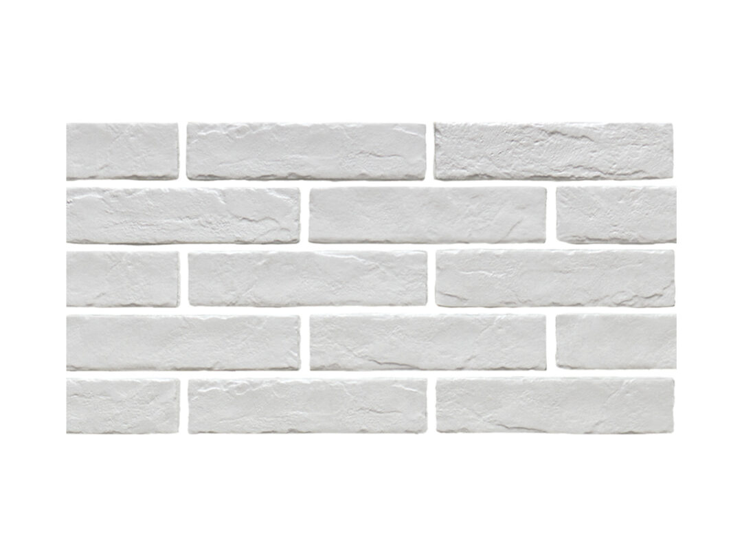 Rustic Brick – White 2.3×10